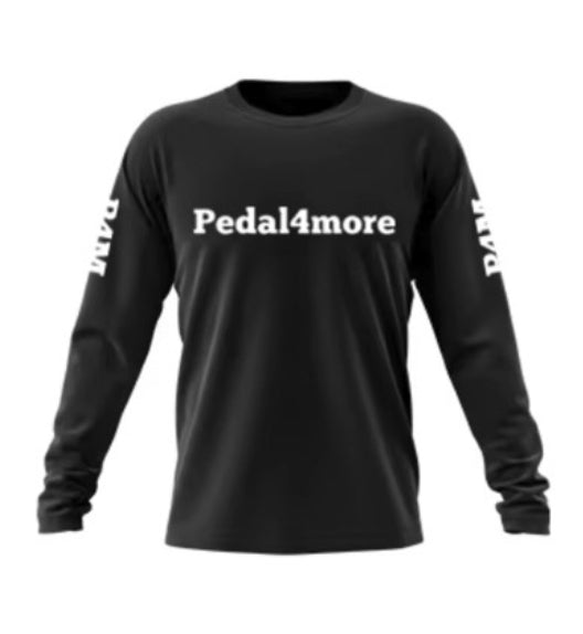 Black stealth jersey (dry fit) – Pedal4more