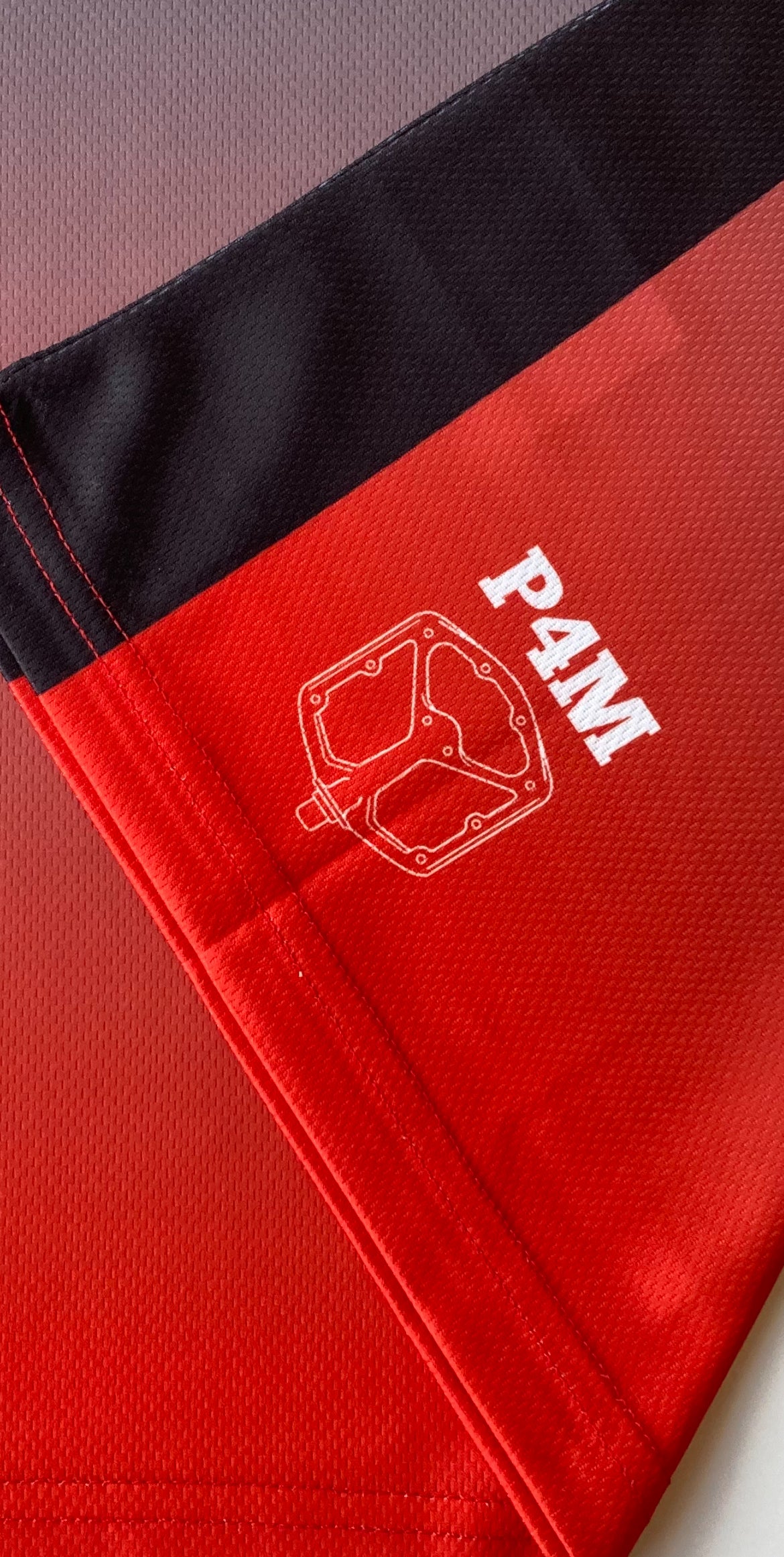 Red fade jersey (dry fit)