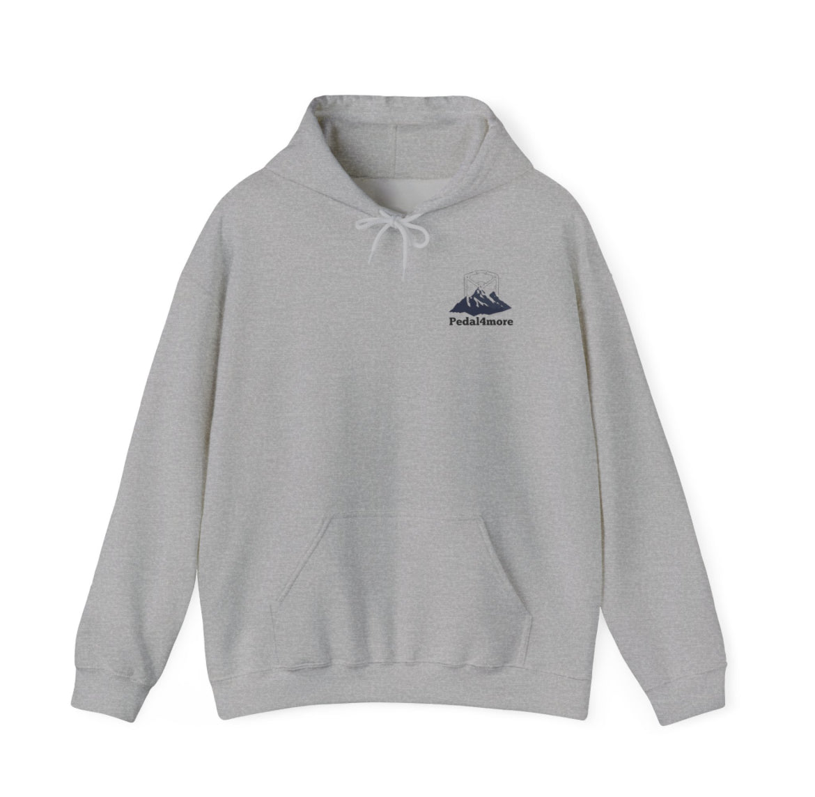 Grey mountain hoodie