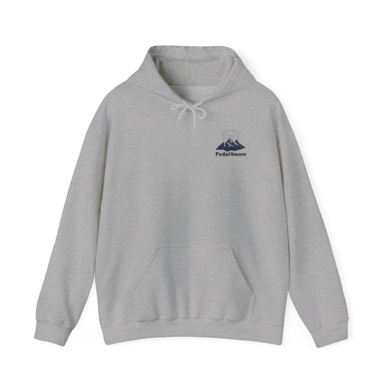 Grey mountain hoodie