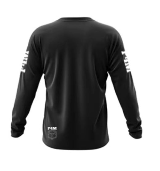 Black stealth jersey (dry fit)