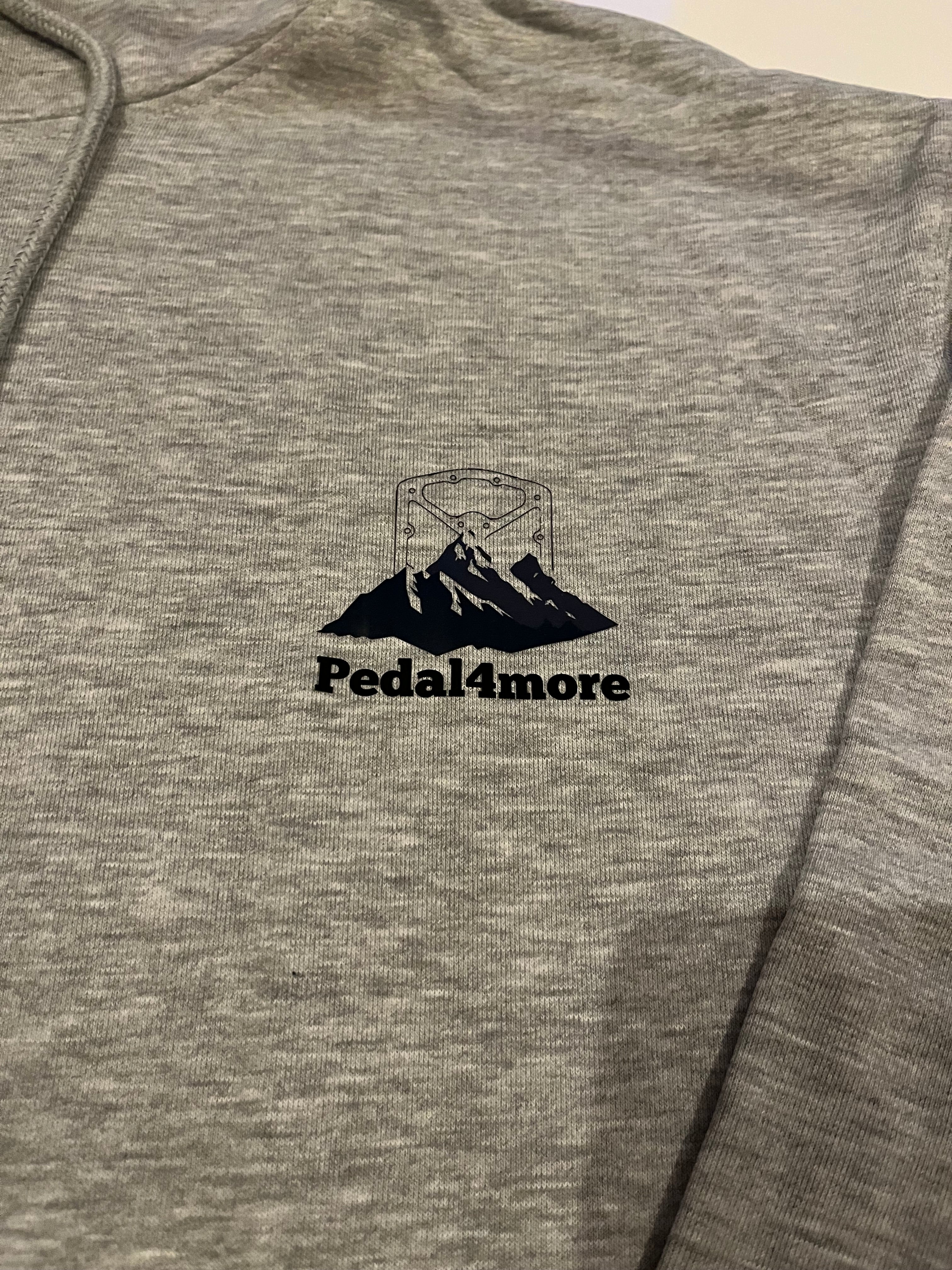 Grey mountain hoodie