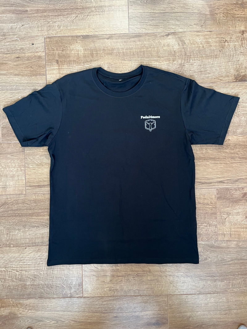 Black trail tee