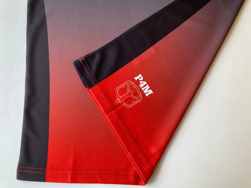 Red fade jersey
