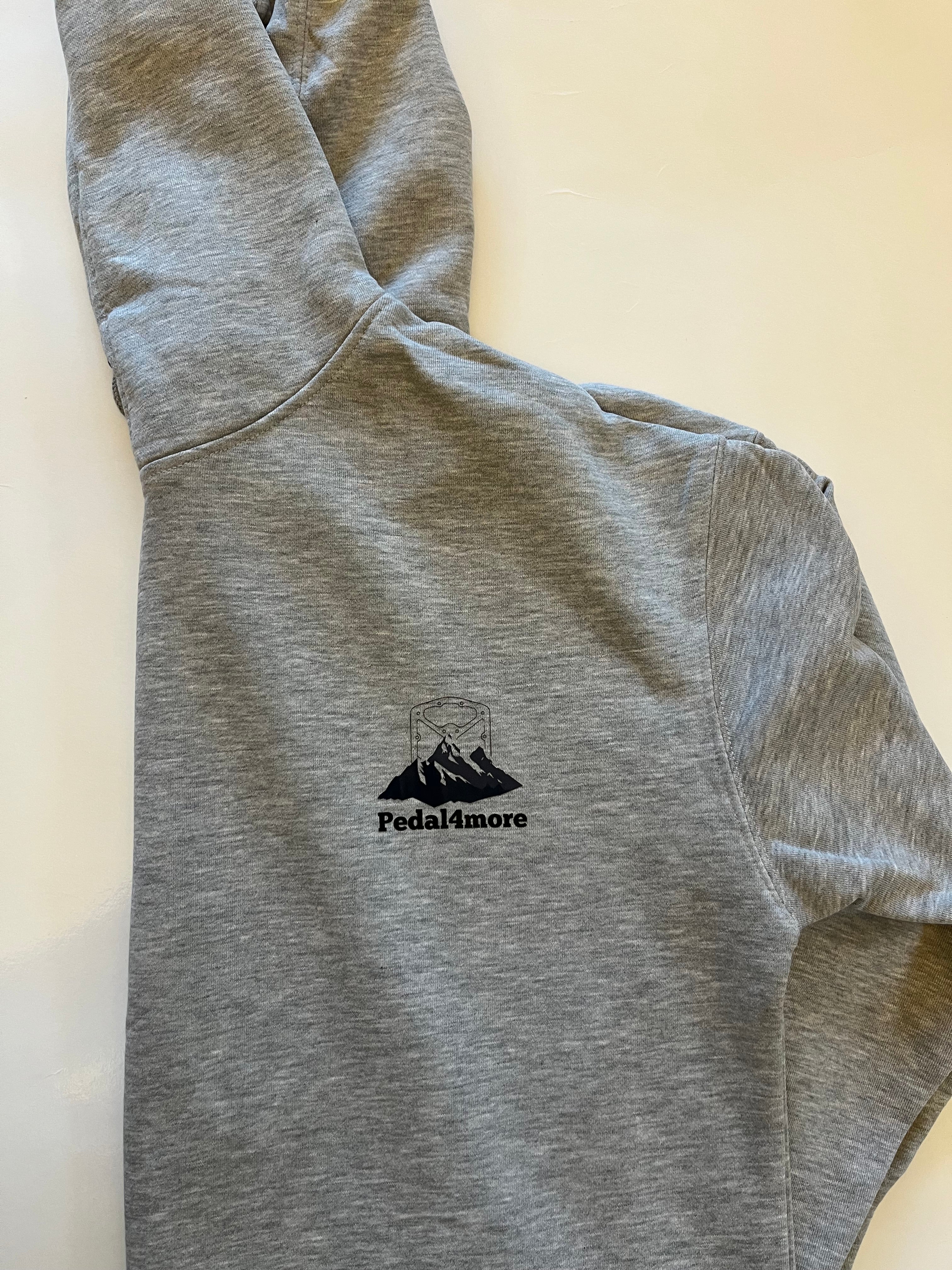 Grey mountain hoodie